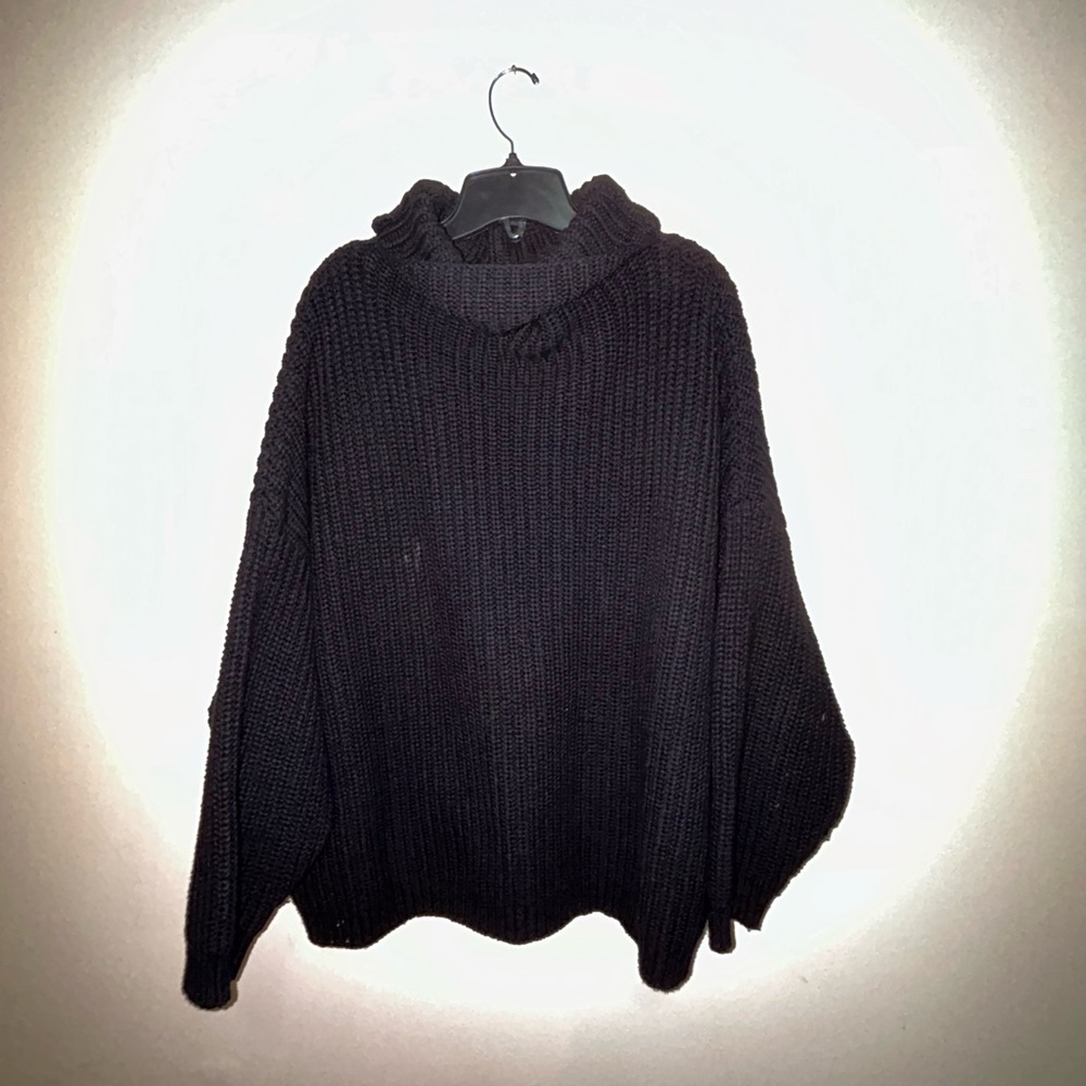 Chunky Pullover Mock Neck Sweater (sz. 1/2) - Picture 4 of 4